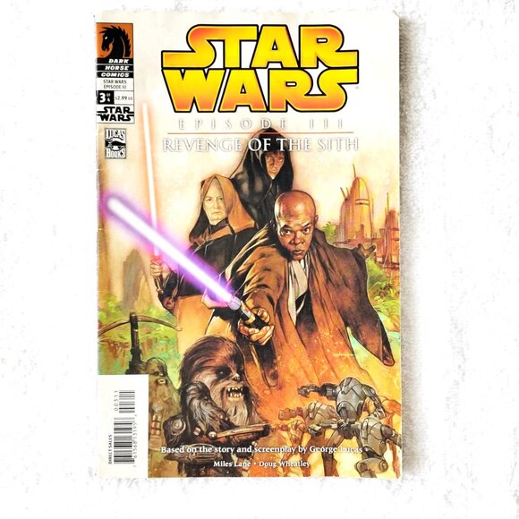 Vintage (3) Star Wars Comic Books Episode III Revenge of the Sith 2, 3 & 4 OLD - Picture 7 of 9